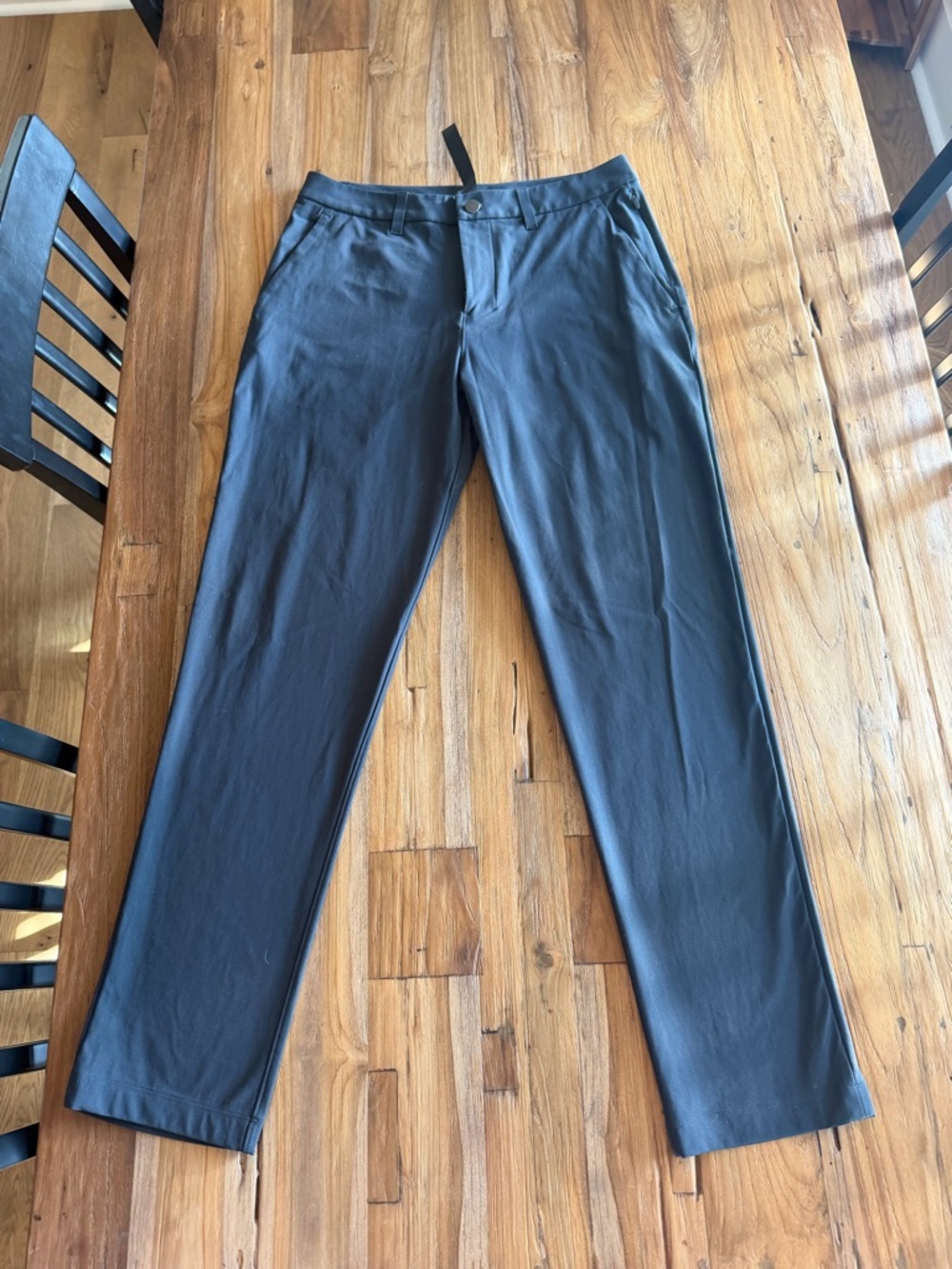 lululemon athletica charcoal abc trouser classic fit 30x32